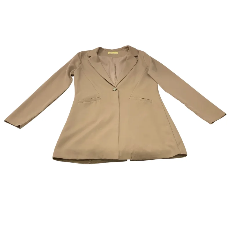 Blazer By How Very Loved In Tan, Size: S