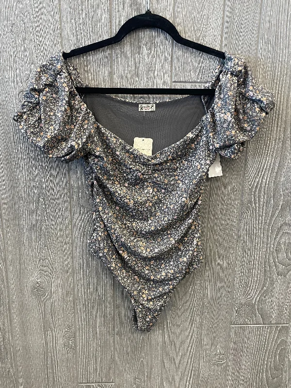 Bodysuit By Free People In Grey, Size: S