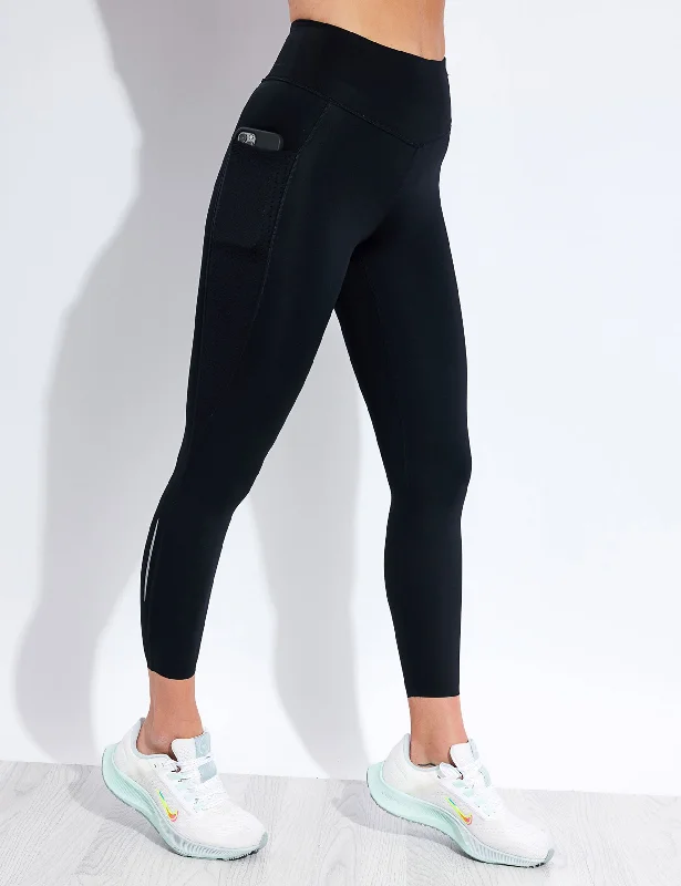 Go Train 7/8 Gym Leggings - Black